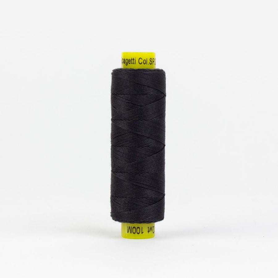 SPAGETTI: 12wt Cotton 109yds-Charcoal 202