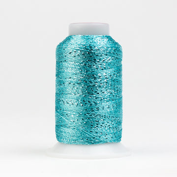 GLAMORE: 12wt Rayon Metallic 300yds-Lagoon 3130