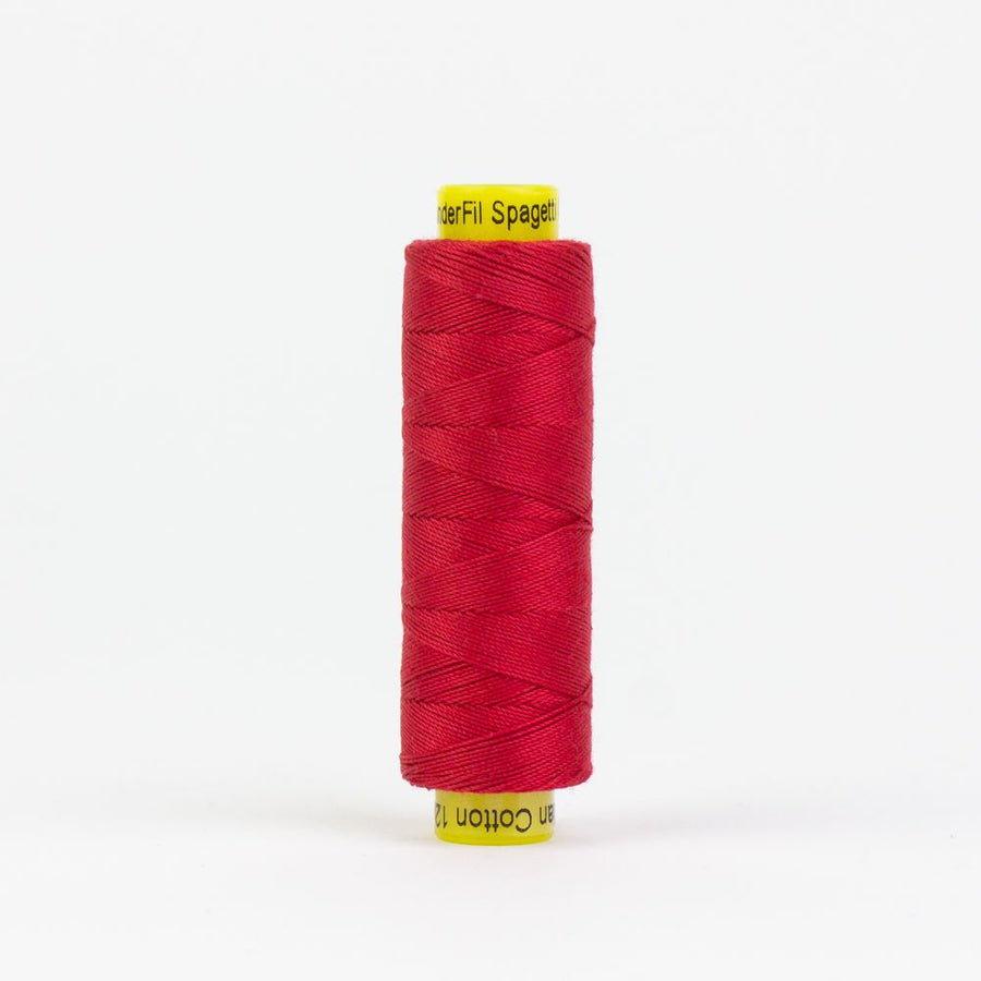 SPAGETTI: 12wt Cotton 109yds-Bright Warm Red 01