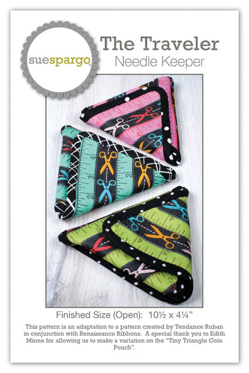 SUE SPARGO: The Traveler Needle Keeper Pattern