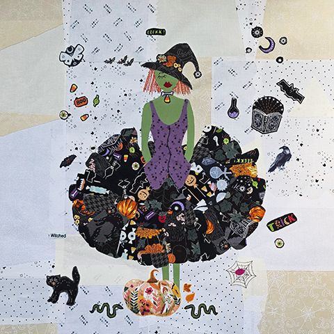 Witch Collage Class with Jan