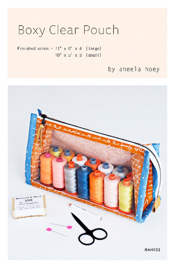 Boxy Clear Pouch