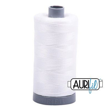 Aurifil: 28wt Cotton-Natural White 2021