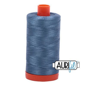 Aurifil: 50wt Cotton-Blue Gray 1126