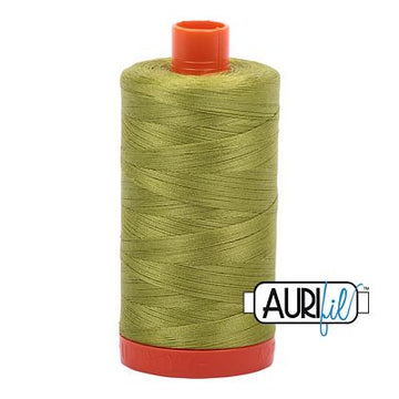 Aurifil: 50wt Cotton-Leaf Green 1147
