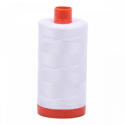 Aurifil: 50wt Cotton-White 2024