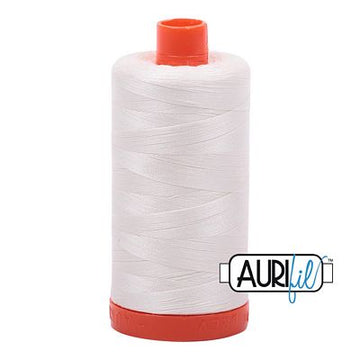 Aurifil: 50wt Cotton-Chalk 2026