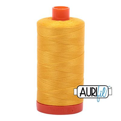 Aurifil Thread 50wt Yellow