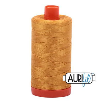 Aurifil Thread 50wt Orange Mustard