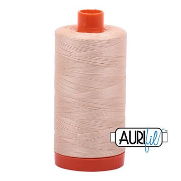 Aurifil: 50wt Cotton-Pale Flesh 2315