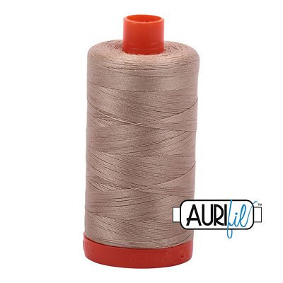 Aurifil: 50wt Cotton-Sand 2326