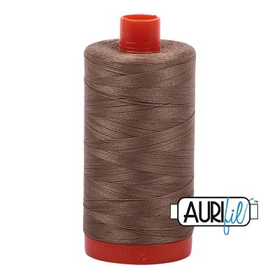 Aurifil: 50wt Cotton-Sandstone 2370