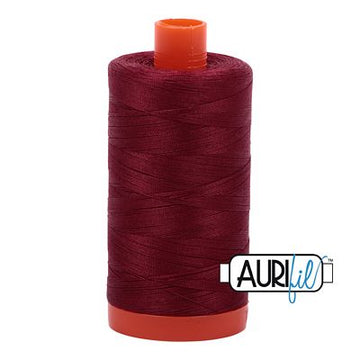 Aurifil Thread 50wt Dark Carmine Red