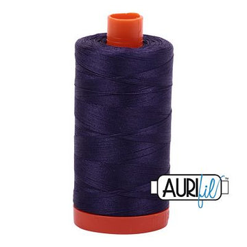 Aurifil: 50wt Cotton-Dark Dusty Grape 2581