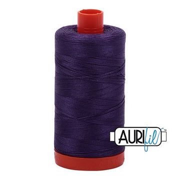 Aurifil: 50wt Cotton-Dark Violet 2582