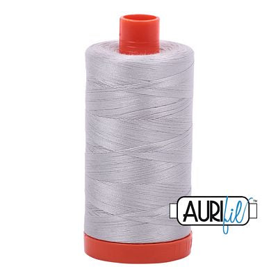 Aurifil Thread 50wt Aluminum-2615