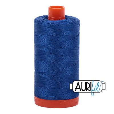 Aurifil: 50wt Cotton-Medium Blue 2735