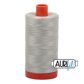 Aurifil: 50wt Cotton-Light Gray Green 2843