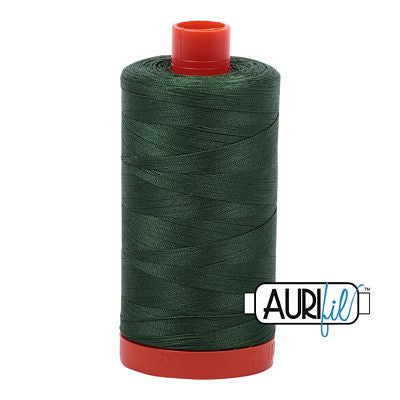 Aurifil: 50wt Cotton-Pine 2892