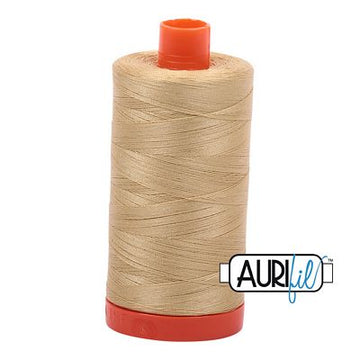 Aurifil Thread 50wt Very Light Brass