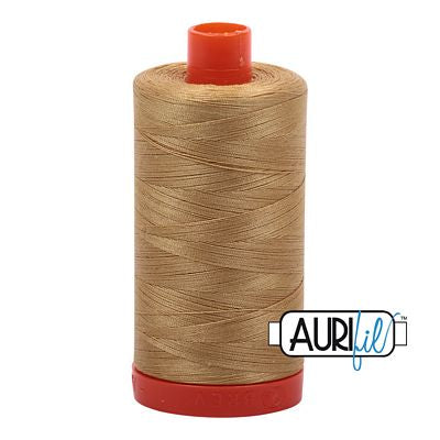 Aurifil Thread 50wt Light Brass-2920