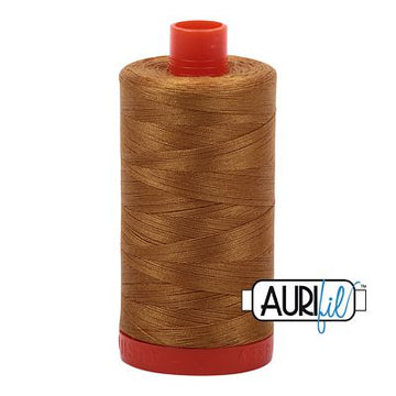Aurifil Thread 50wt Brass-2975