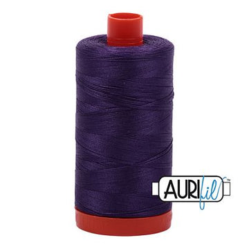 Aurifil: 50wt Cotton-Eggplant 4225