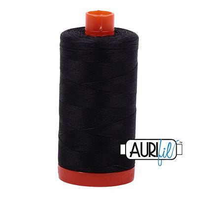 Aurifil: 50wt Cotton-Very Dark Gray 4241
