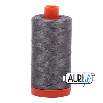 Aurifil: 50wt Cotton-Gray Smoke 5004