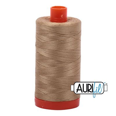 Aurifil: 50wt Cotton-Blond Beige 5010