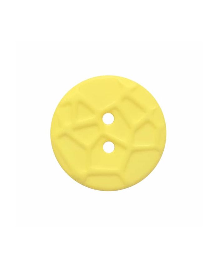 ROUND SMALL POLYAMIDE BUTTON WITH RAISED SPIDER WEB