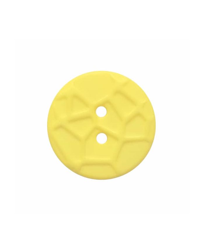 ROUND SMALL POLYAMIDE BUTTON WITH RAISED SPIDER WEB