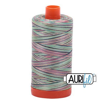 Aurifil Variegated Thread 50wt Marrakesh-3817