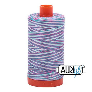 Aurifil: 50wt Cotton-Variegated Berrylicious 4647