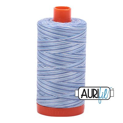 Aurifil: 50wt Cotton-Variegated Storm at Sea 5655