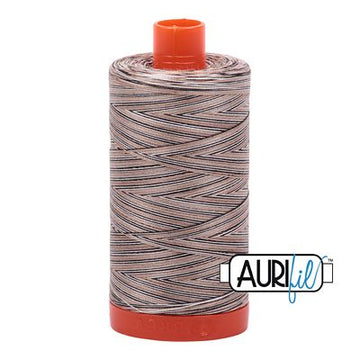 Aurifil Variegated Thread 50wt Nutty Nogut