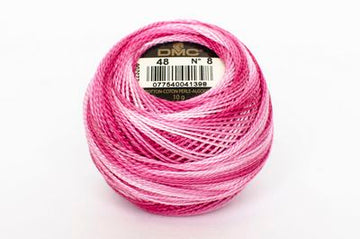 SO Pearl Cotton sz8 87yd VARI BABY PINK