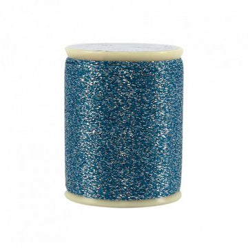 RAZZLE DAZZLE METALLIC: 8wt Polyester 110 yards yds-Winter Sky 267