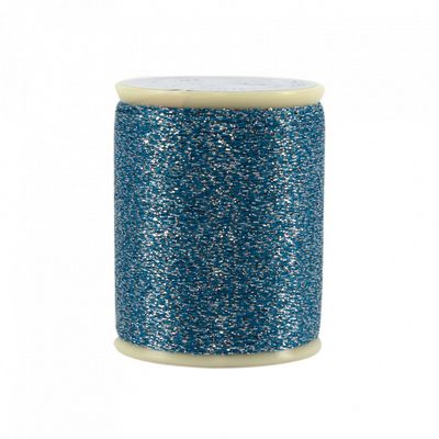 RAZZLE DAZZLE METALLIC: 8wt Polyester 110 yards yds-Winter Sky 267