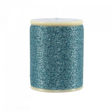 RAZZLE DAZZLE METALLIC: 8wt Polyester 110 yards yds-Blue Topaz 268