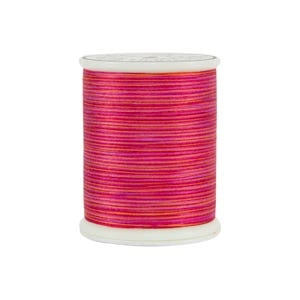 KING TUT: 40wt Variegated Cotton-Ramses Red 914
