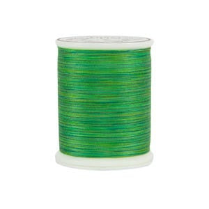 KING TUT: 40wt Variegated Cotton-Fahl Green 923