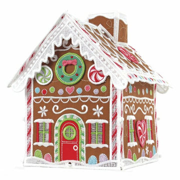 Freestanding Gringerbread House-CD