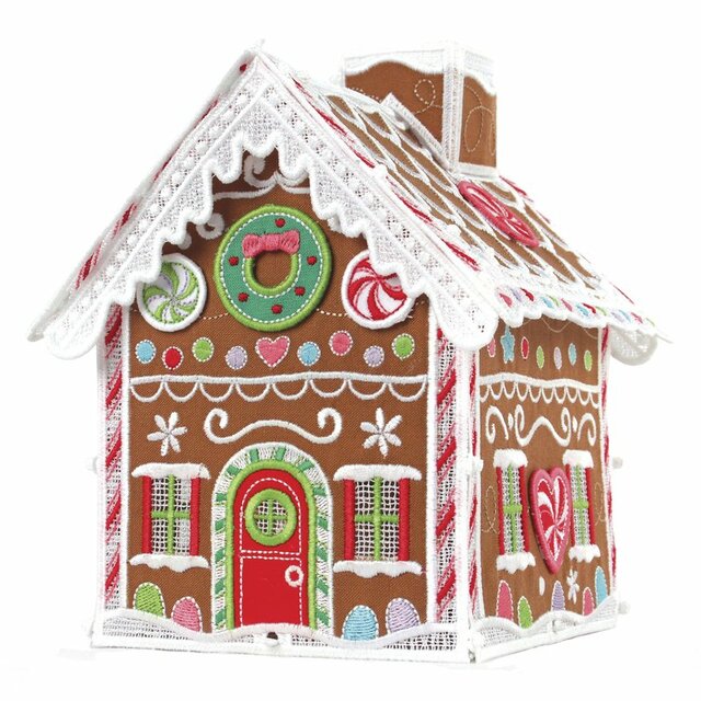 Freestanding Gringerbread House-CD