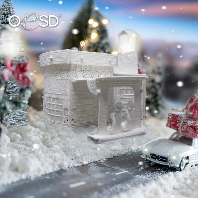 Winter Village: Freestanding Gas Station- CD