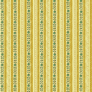 Be the Light: Tonal Stripe in Yellow (1/4 Yard)