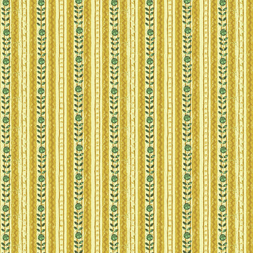 Be the Light: Tonal Stripe in Yellow (1/4 Yard)