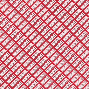 Marvel: Red Marvel Brick (1/4 Yard)