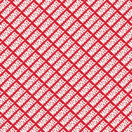 Marvel: Red Marvel Brick (1/4 Yard)