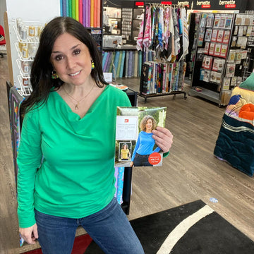 Pattern of the Month: Cowl neck Tee by Liesl and Company